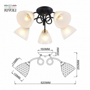 Потолочная люстра Rivoli Luiza Б0054904 в Коротчаево - korotchaevo.mebel24.online | фото 6