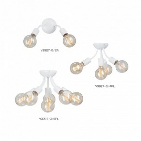 Потолочная люстра Vitaluce V3927 V3927-0/6PL в Коротчаево - korotchaevo.mebel24.online | фото 4