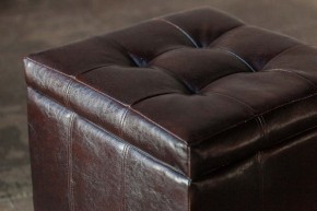 Пуф-сундук Модерна коричневая в Коротчаево - korotchaevo.mebel24.online | фото 3