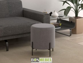 Пуф Тунис на металлической опоре (ткань) в Коротчаево - korotchaevo.mebel24.online | фото 4