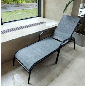 Шезлонг-лежак Бирма MC-2051C Grey в Коротчаево - korotchaevo.mebel24.online | фото 2