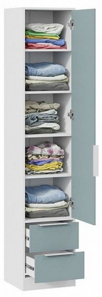 Шкаф для белья Марли в Коротчаево - korotchaevo.mebel24.online | фото 2