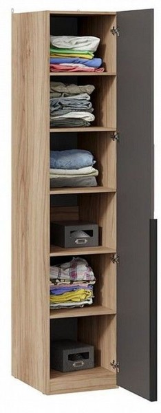 Шкаф для белья Порто СМ-393.07.002 в Коротчаево - korotchaevo.mebel24.online | фото 3