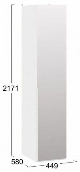 Шкаф для белья Порто СМ-393.07.002 в Коротчаево - korotchaevo.mebel24.online | фото 4