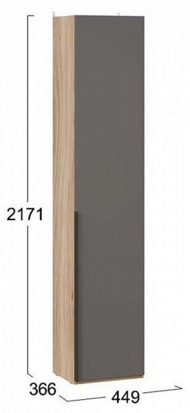 Шкаф для белья Порто СМ-393.07.211 в Коротчаево - korotchaevo.mebel24.online | фото 12