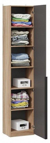 Шкаф для белья Порто СМ-393.07.211 в Коротчаево - korotchaevo.mebel24.online | фото 3