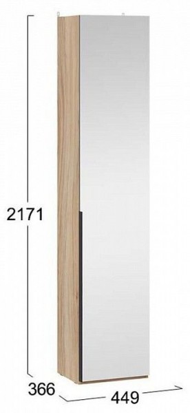 Шкаф для белья Порто СМ-393.07.212 в Коротчаево - korotchaevo.mebel24.online | фото 4