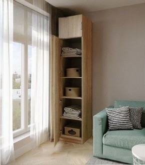 Шкаф для белья Село в Коротчаево - korotchaevo.mebel24.online | фото 2