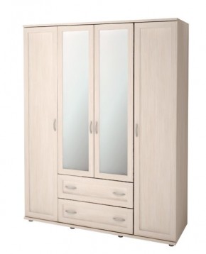 Шкаф для одежды 4-х дверный Ника-Люкс 19 в Коротчаево - korotchaevo.mebel24.online | фото 1