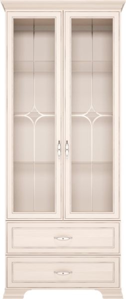 Шкаф для посуды 2-х дверный Венеция 16 бодега в Коротчаево - korotchaevo.mebel24.online | фото 1