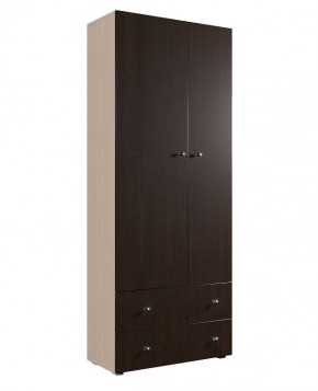 Шкаф ДМ 800 с 2-мя ящиками (млечный дуб) в Коротчаево - korotchaevo.mebel24.online | фото 4