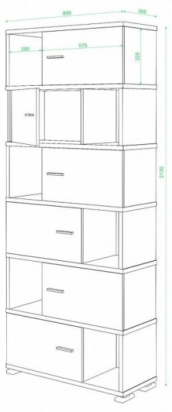 Шкаф комбинированный Домино СБ-30/6 в Коротчаево - korotchaevo.mebel24.online | фото 2