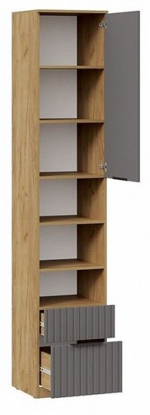 Шкаф комбинированный Хилтон Исп. 2 в Коротчаево - korotchaevo.mebel24.online | фото 2
