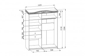 Шкаф-купе Ассоль АС-20 в Коротчаево - korotchaevo.mebel24.online | фото 4