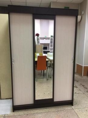 Шкаф-купе Басса ШКК 551 шимо шимо светлый/темный в Коротчаево - korotchaevo.mebel24.online | фото 1