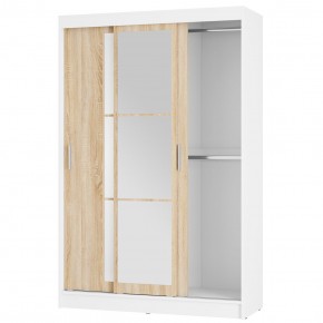 Шкаф-купе Денвер ШКК-03 (белый/сонома) в Коротчаево - korotchaevo.mebel24.online | фото 3