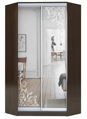 Шкаф-купе ХИТ-У-L-23-64-66 ОРНАМЕНТ в Коротчаево - korotchaevo.mebel24.online | фото