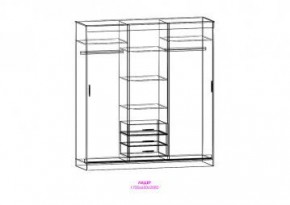 Шкаф-купе Лидер 1 шимо в Коротчаево - korotchaevo.mebel24.online | фото 2
