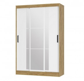 Шкаф-купе Тайм ШКК-03 (крафт/белый) в Коротчаево - korotchaevo.mebel24.online | фото