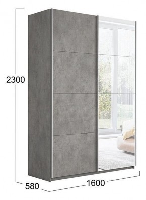 Шкаф-купе Траст СШК 2.160.80-11.13 в Коротчаево - korotchaevo.mebel24.online | фото 3