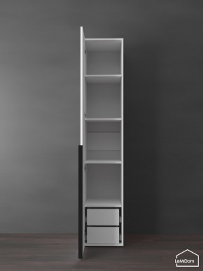 Шкаф Linnea MHR-1-3 2050х400х510 (Белый-М 11.1.2) в Коротчаево - korotchaevo.mebel24.online | фото 7