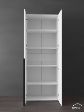 Шкаф Linnea MHR-2-2 2050х800х510 (Белый-М 11.1.2) в Коротчаево - korotchaevo.mebel24.online | фото 4