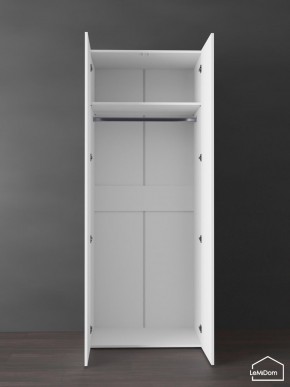 Шкаф Linnea MHR-2PO 2050х800х510 (Белый-М 11.1.1) в Коротчаево - korotchaevo.mebel24.online | фото 4