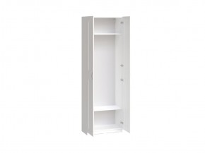 Шкаф МАКС двухдверный узкий, цвет белый в Коротчаево - korotchaevo.mebel24.online | фото 2