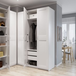 Шкаф МАКС однодверный, цвет белый в Коротчаево - korotchaevo.mebel24.online | фото 4