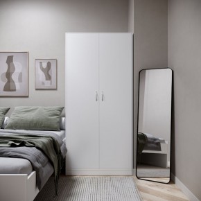 Шкаф ПЕГАС двухдверный, цвет белый в Коротчаево - korotchaevo.mebel24.online | фото 4