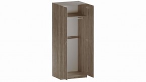 Шкаф ПЕГАС двухдверный, цвет Дуб Сонома в Коротчаево - korotchaevo.mebel24.online | фото 2