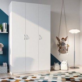 Шкаф ПЕГАС трехдверный, цвет белый в Коротчаево - korotchaevo.mebel24.online | фото 2