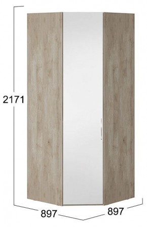 Шкаф платяной Эмбер СМ-348.07.007 L в Коротчаево - korotchaevo.mebel24.online | фото 3