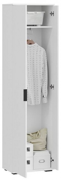 Шкаф платяной Эвита в Коротчаево - korotchaevo.mebel24.online | фото 3