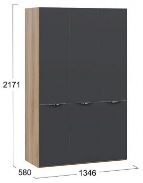 Шкаф платяной Глосс СМ-319.07.431 в Коротчаево - korotchaevo.mebel24.online | фото 4