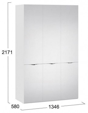 Шкаф платяной Глосс СМ-319.07.433 в Коротчаево - korotchaevo.mebel24.online | фото 4