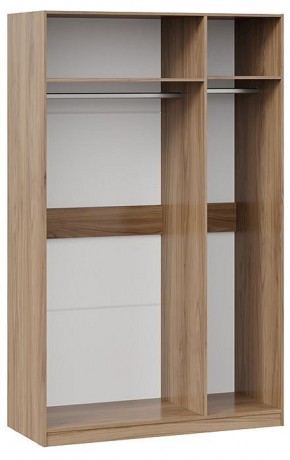 Шкаф платяной Глосс СМ-319.07.433 в Коротчаево - korotchaevo.mebel24.online | фото 2
