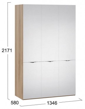Шкаф платяной Глосс СМ-319.07.433 в Коротчаево - korotchaevo.mebel24.online | фото 4