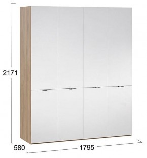 Шкаф платяной Глосс СМ-319.07.443 в Коротчаево - korotchaevo.mebel24.online | фото 4