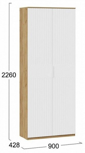 Шкаф платяной Хилтон Исп. 2 в Коротчаево - korotchaevo.mebel24.online | фото 5