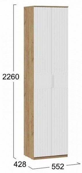 Шкаф платяной Хилтон Исп. 2 в Коротчаево - korotchaevo.mebel24.online | фото 7
