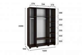 Шкаф платяной Монблан МБ-25К в Коротчаево - korotchaevo.mebel24.online | фото 9