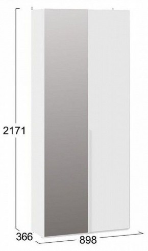 Шкаф платяной Порто СМ-393.07.225 в Коротчаево - korotchaevo.mebel24.online | фото 4