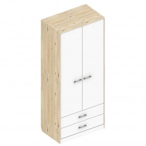 Шкаф "Милана" 2-х створчатый с 2 ящиками в Коротчаево - korotchaevo.mebel24.online | фото
