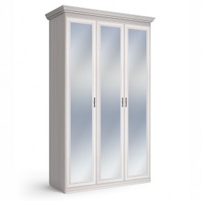 Шкаф распашной трехдверный зеркальный Неаполь в Коротчаево - korotchaevo.mebel24.online | фото 2