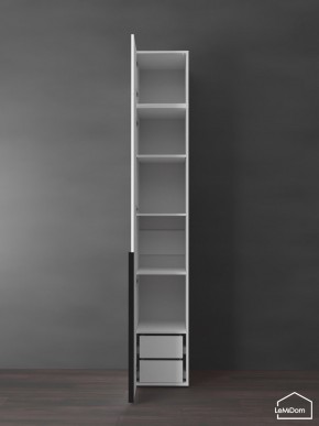 Шкаф с антресолью Linnea MHR-1A-4 2450х400х510 (Белый-М 11.1.1) в Коротчаево - korotchaevo.mebel24.online | фото 6