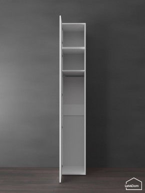 Шкаф с антресолью Linnea MHR-1POA-1 2450х400х510 (Белый-М 11.1.1) в Коротчаево - korotchaevo.mebel24.online | фото 4