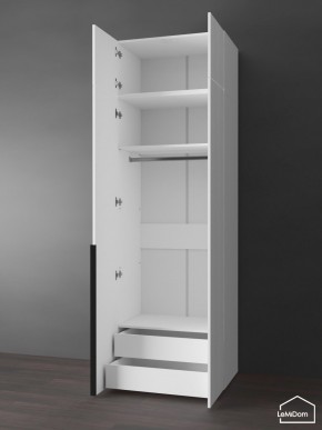 Шкаф с антресолью Linnea MHR-2A-3 2450х800х510 (Белый-М 11.1.1) в Коротчаево - korotchaevo.mebel24.online | фото 5