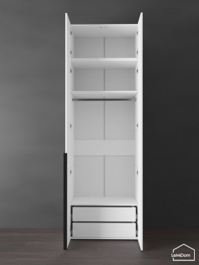 Шкаф с антресолью Linnea MHR-2A-3 2450х800х510 (Белый-М 11.1.2) в Коротчаево - korotchaevo.mebel24.online | фото 6