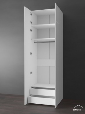 Шкаф с антресолью Linnea MHR-2POA-3 2450х800х510 (Белый-М 11.1.1) в Коротчаево - korotchaevo.mebel24.online | фото 6